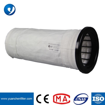 Bolsas de filtro de polvo de aire industrial de PTFE con membrana de PTFE